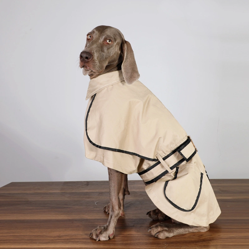 Dog Clothes Large Dog Thin Pet Windbreaker Dog Cape