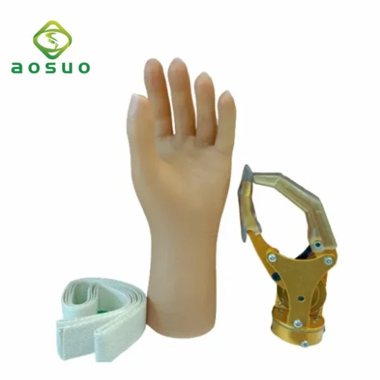 Artificial Limbs Silicone Hand Cover Mechanical Hand for Amputee Prosthetic