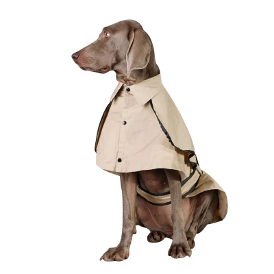 Dog Clothes Large Dog Thin Pet Windbreaker Dog Cape